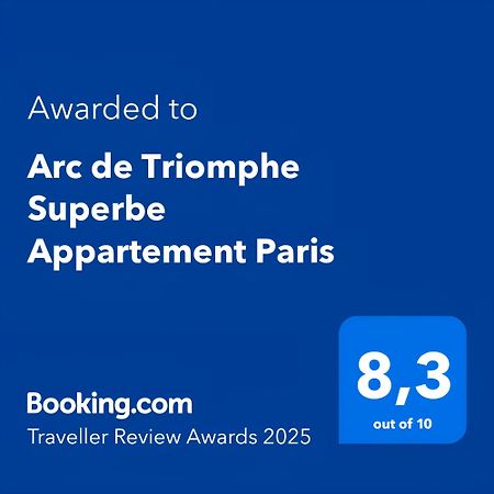 Arc De Triomphe Superbe Appartement Paris Free Netflix Extérieur photo