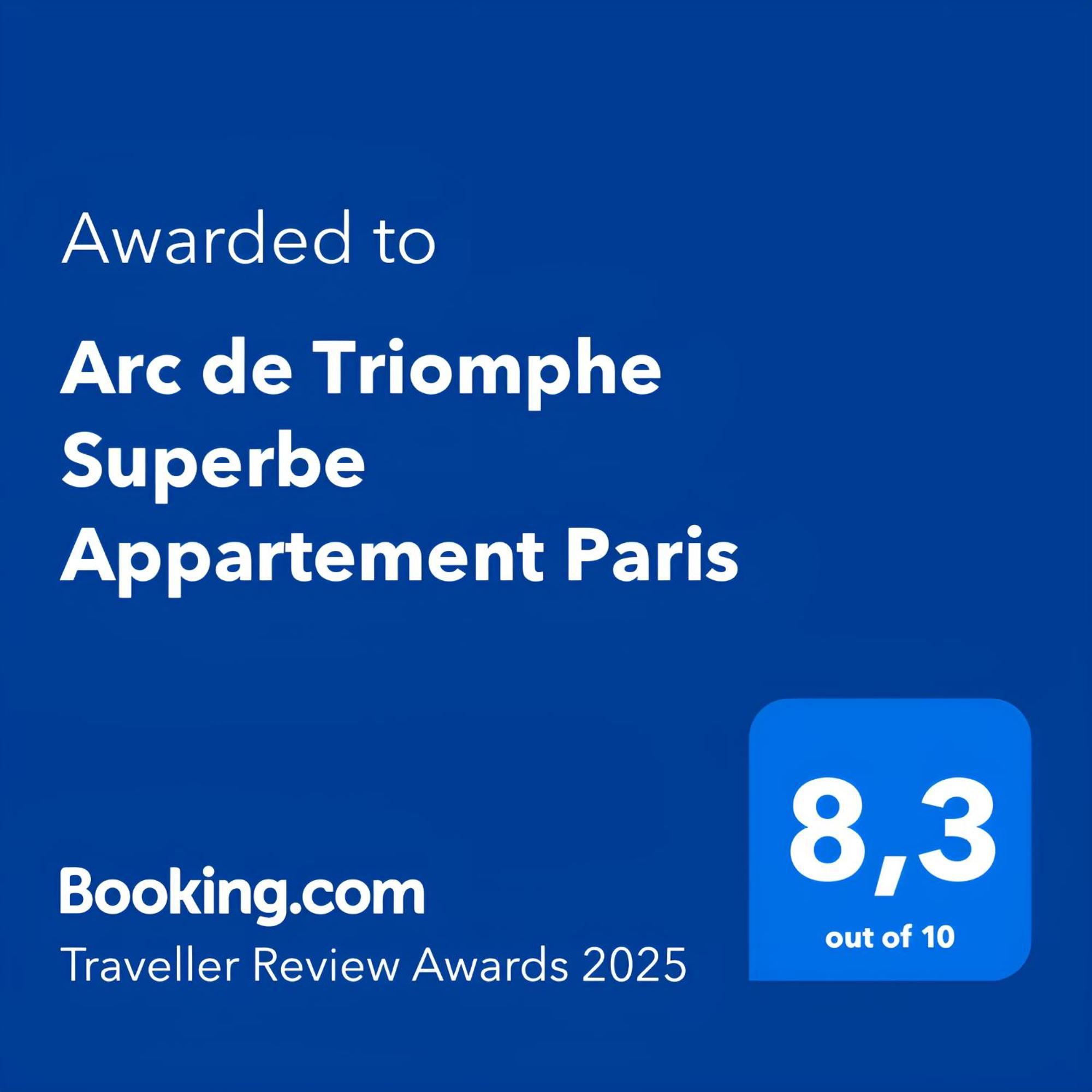 Arc De Triomphe Superbe Appartement Paris Free Netflix Extérieur photo