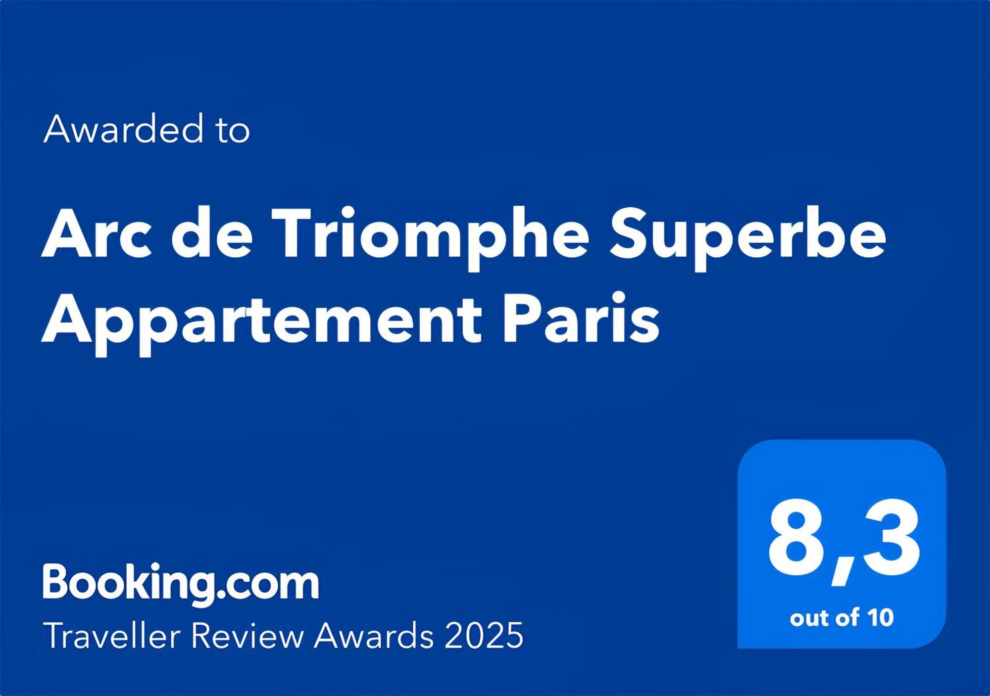 Arc De Triomphe Superbe Appartement Paris Free Netflix Extérieur photo