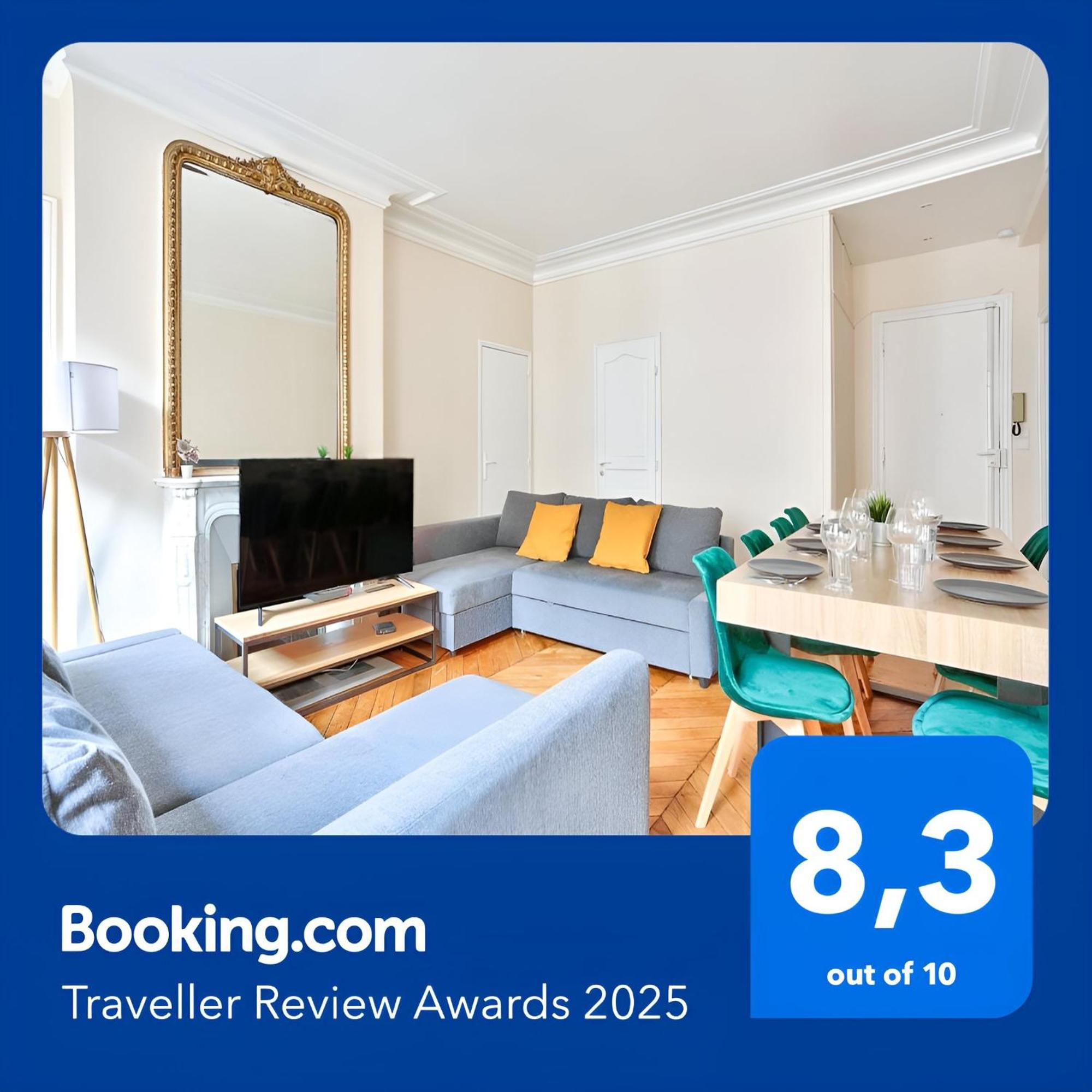 Arc De Triomphe Superbe Appartement Paris Free Netflix Extérieur photo